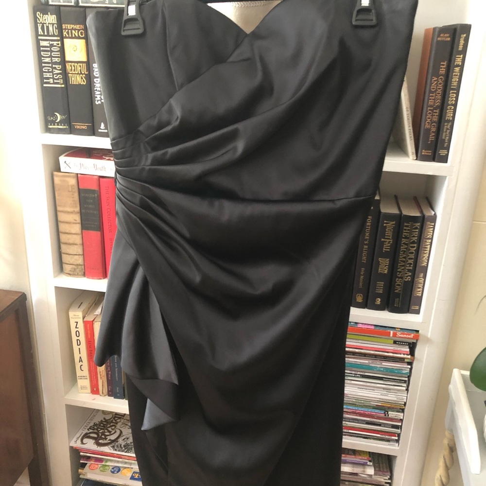 WHBM size 10 black cocktail dress